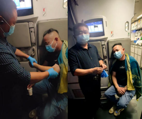 云程万里施岐黄 仁心医术暖归途 ---记主任中医师罗先涛国际航班紧急救治同胞